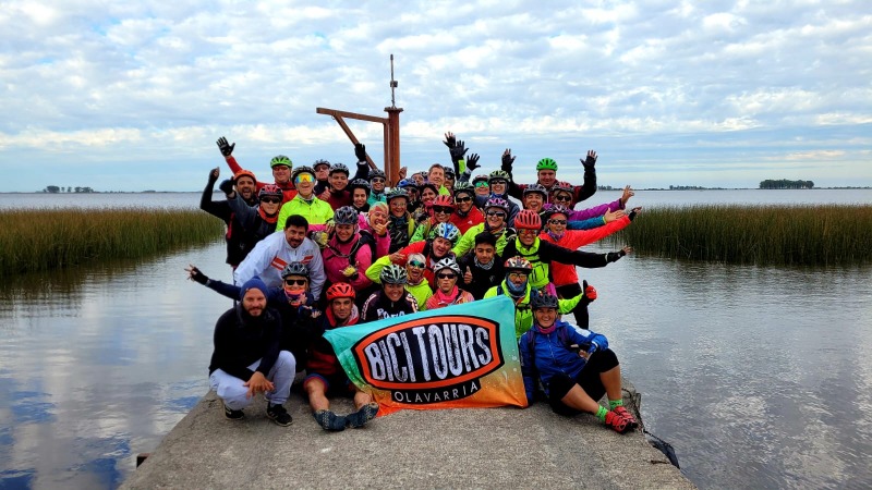 El grupo Bici Tours hizo realidad un nuevo desaf�o